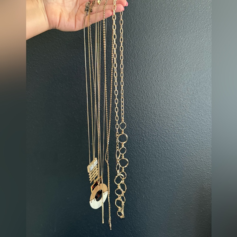 Bundle of 6 necklaces- includes Kate Spade, Banana Republic, other - Picture 5 of 7